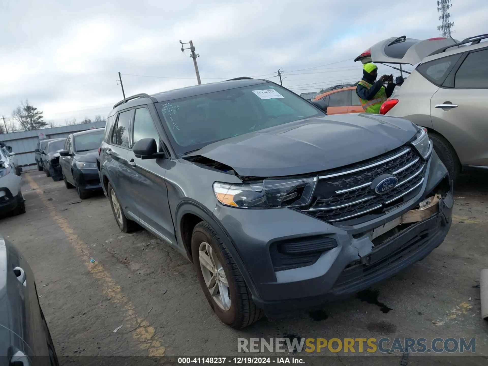 1 Photograph of a damaged car 1FMSK7DH0NGB82790 FORD EXPLORER 2022
