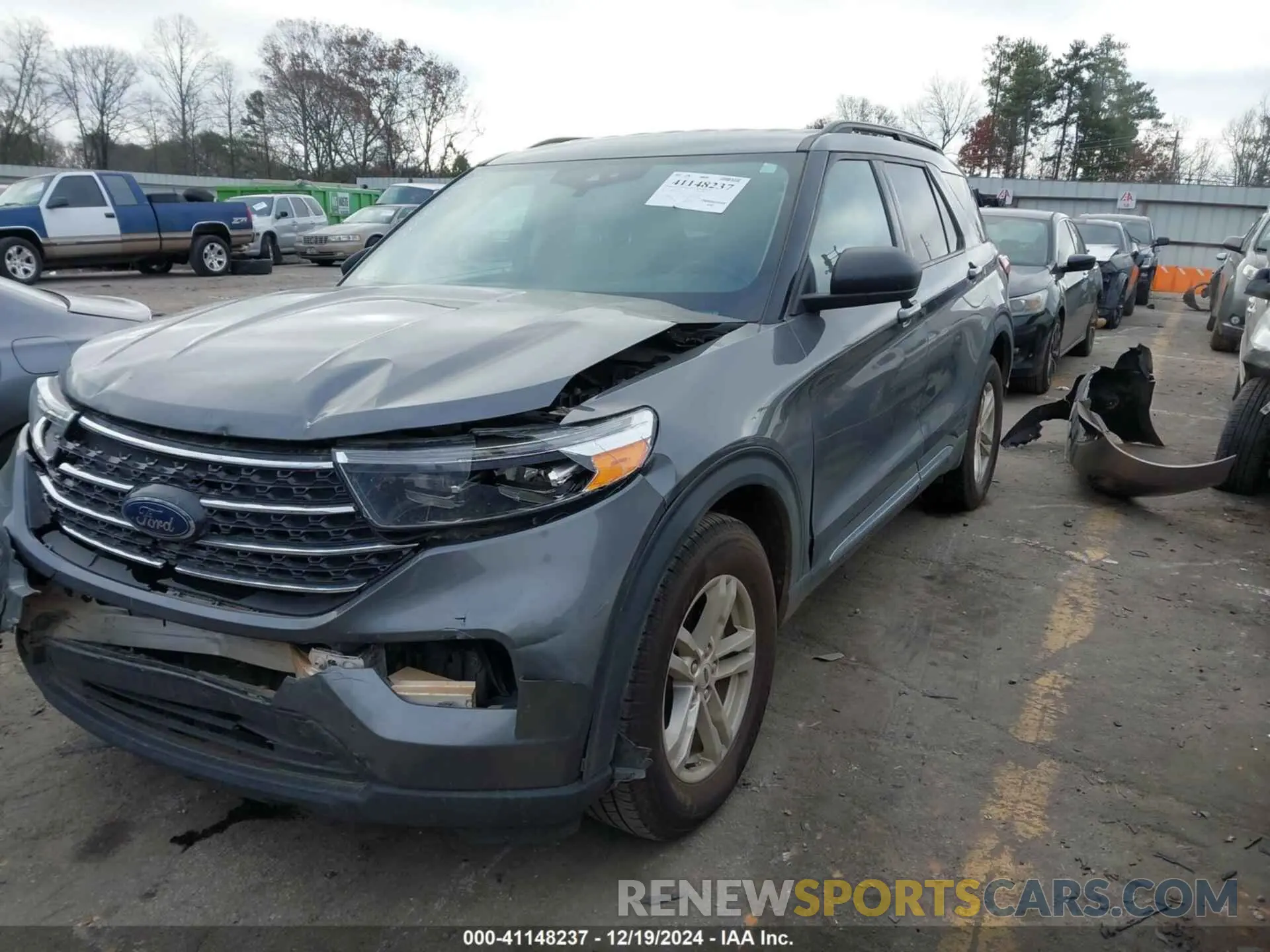 2 Photograph of a damaged car 1FMSK7DH0NGB82790 FORD EXPLORER 2022