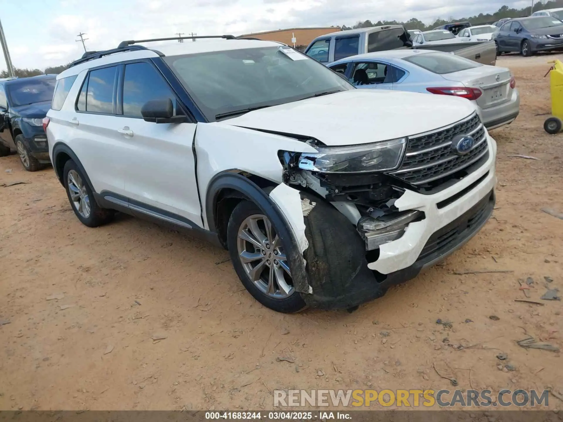 1 Photograph of a damaged car 1FMSK7DH1NGA36608 FORD EXPLORER 2022