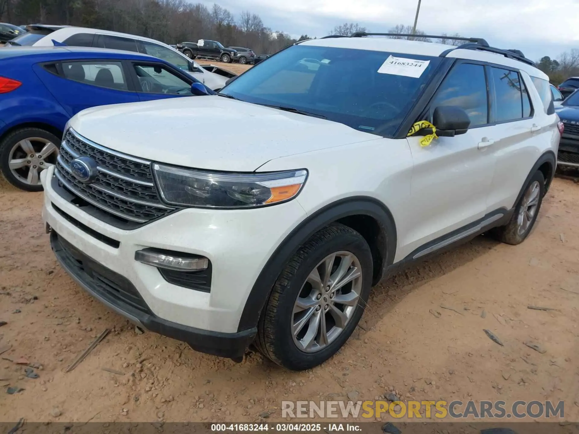 2 Photograph of a damaged car 1FMSK7DH1NGA36608 FORD EXPLORER 2022