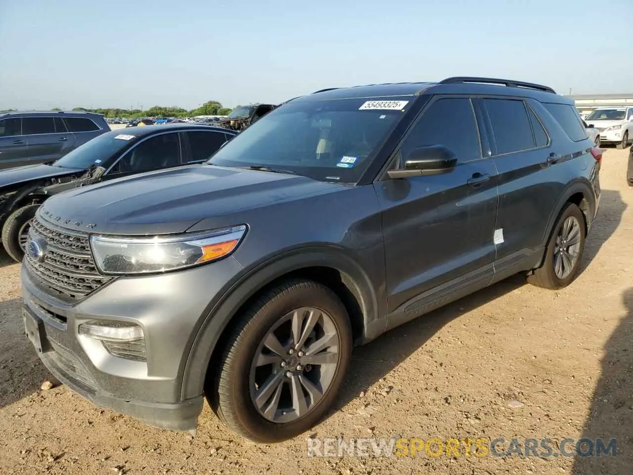 1 Photograph of a damaged car 1FMSK7DH2NGC16146 FORD EXPLORER 2022