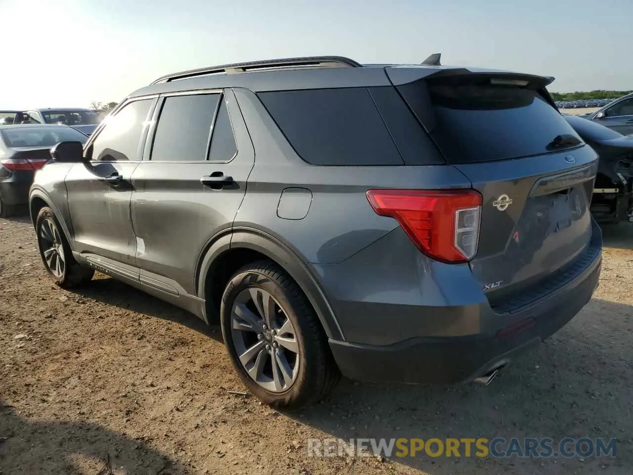2 Photograph of a damaged car 1FMSK7DH2NGC16146 FORD EXPLORER 2022