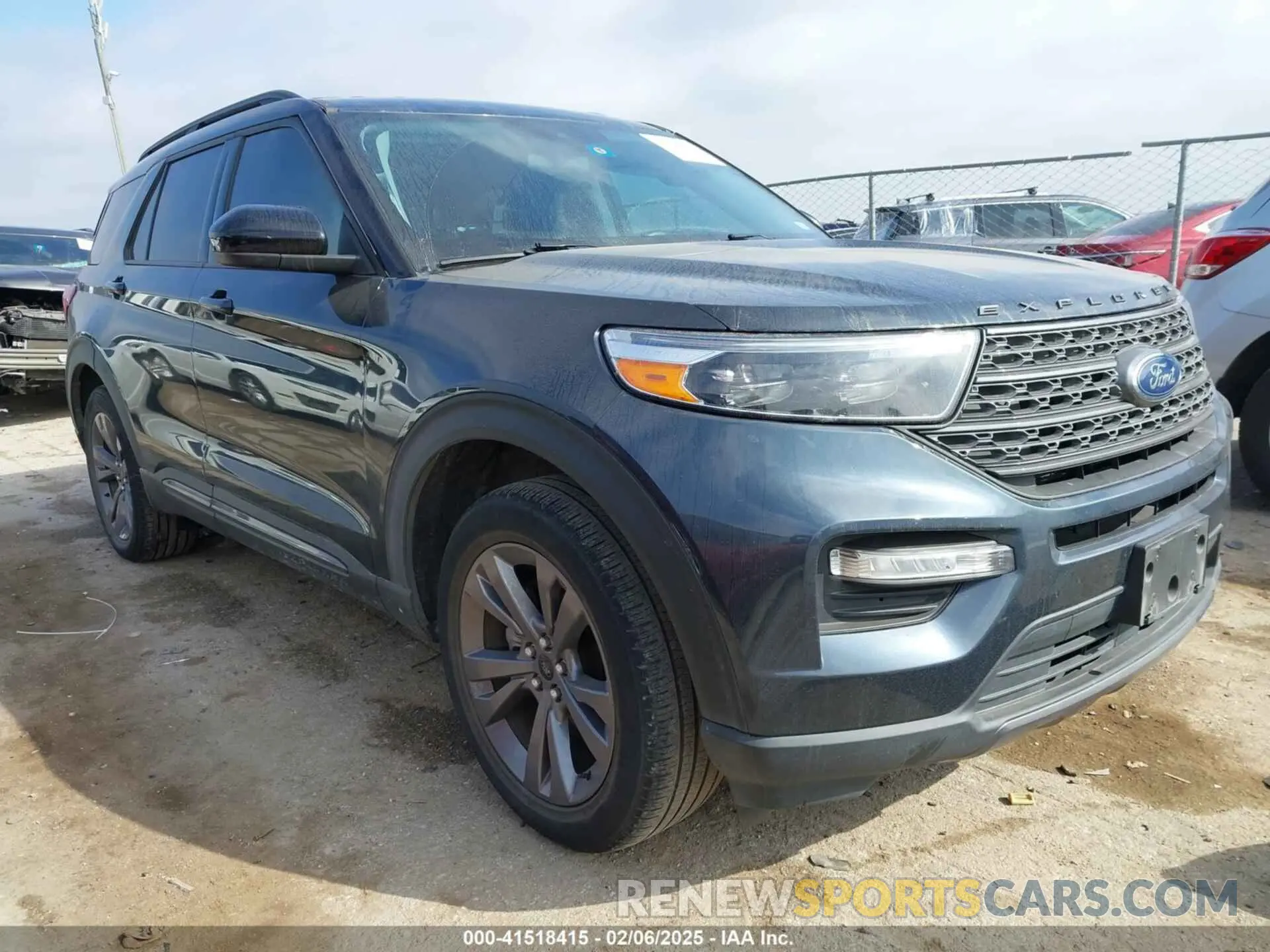 1 Photograph of a damaged car 1FMSK7DH3NGA14352 FORD EXPLORER 2022