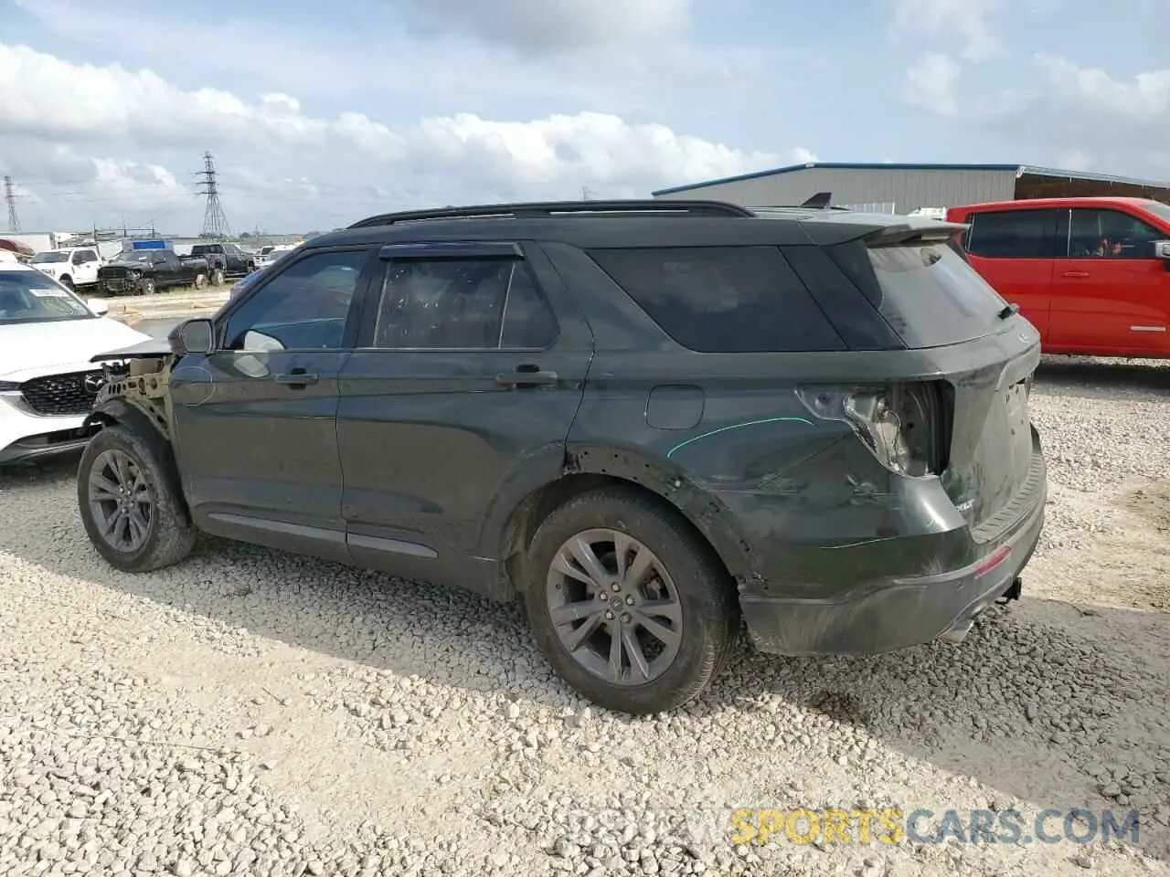 2 Photograph of a damaged car 1FMSK7DH5NGC38366 FORD EXPLORER 2022