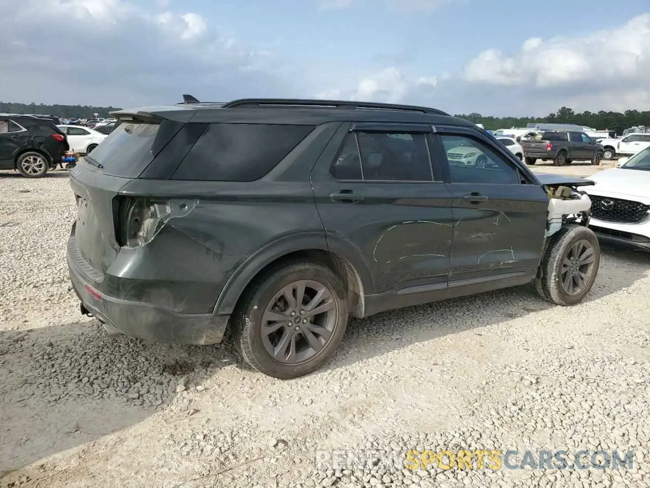 3 Photograph of a damaged car 1FMSK7DH5NGC38366 FORD EXPLORER 2022