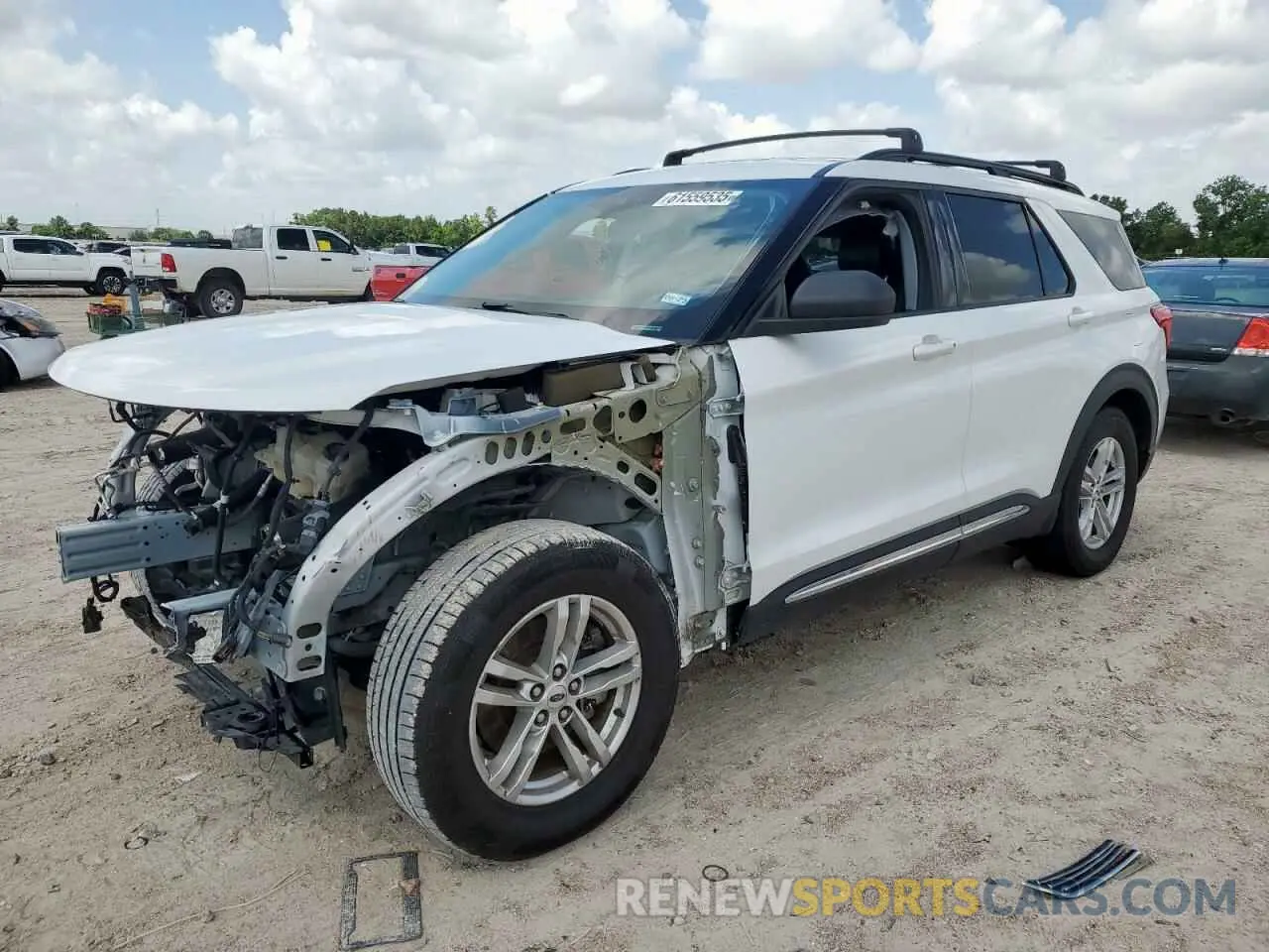 1 Photograph of a damaged car 1FMSK7DH6NGB06149 FORD EXPLORER 2022