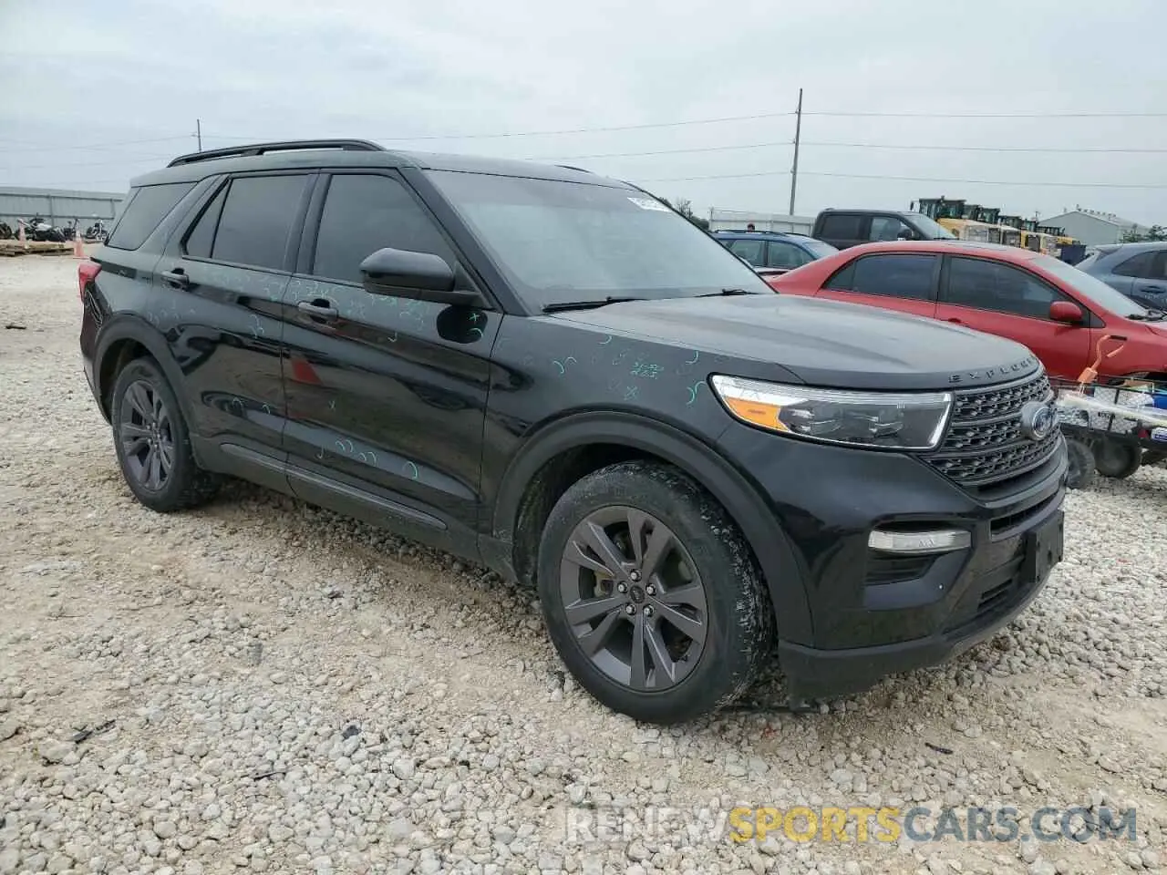 4 Photograph of a damaged car 1FMSK7DH6NGB62558 FORD EXPLORER 2022