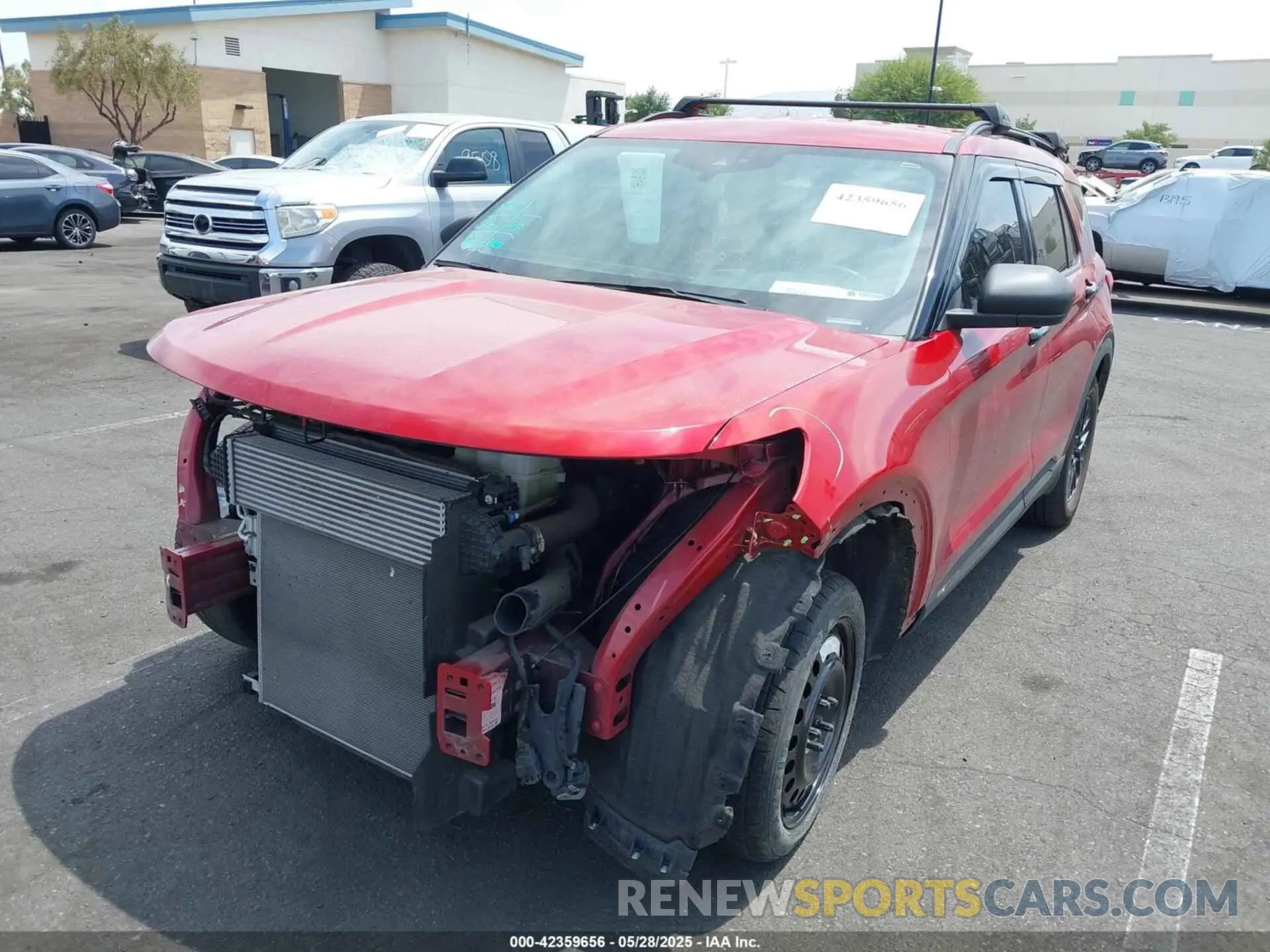 2 Photograph of a damaged car 1FMSK7DH7NGA14385 FORD EXPLORER 2022