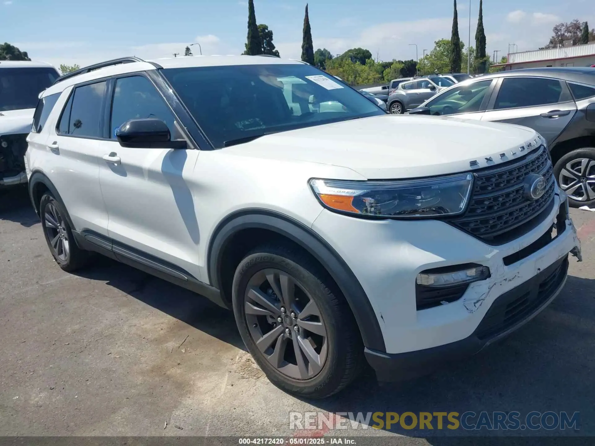 1 Photograph of a damaged car 1FMSK7DH7NGB11280 FORD EXPLORER 2022