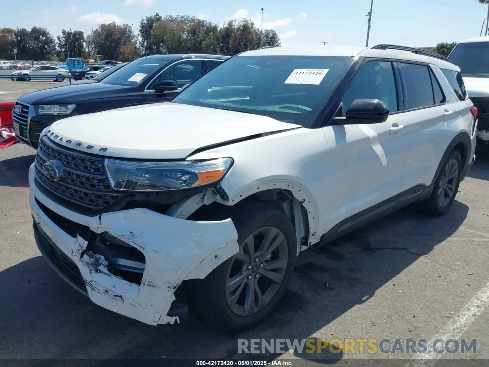 2 Photograph of a damaged car 1FMSK7DH7NGB11280 FORD EXPLORER 2022