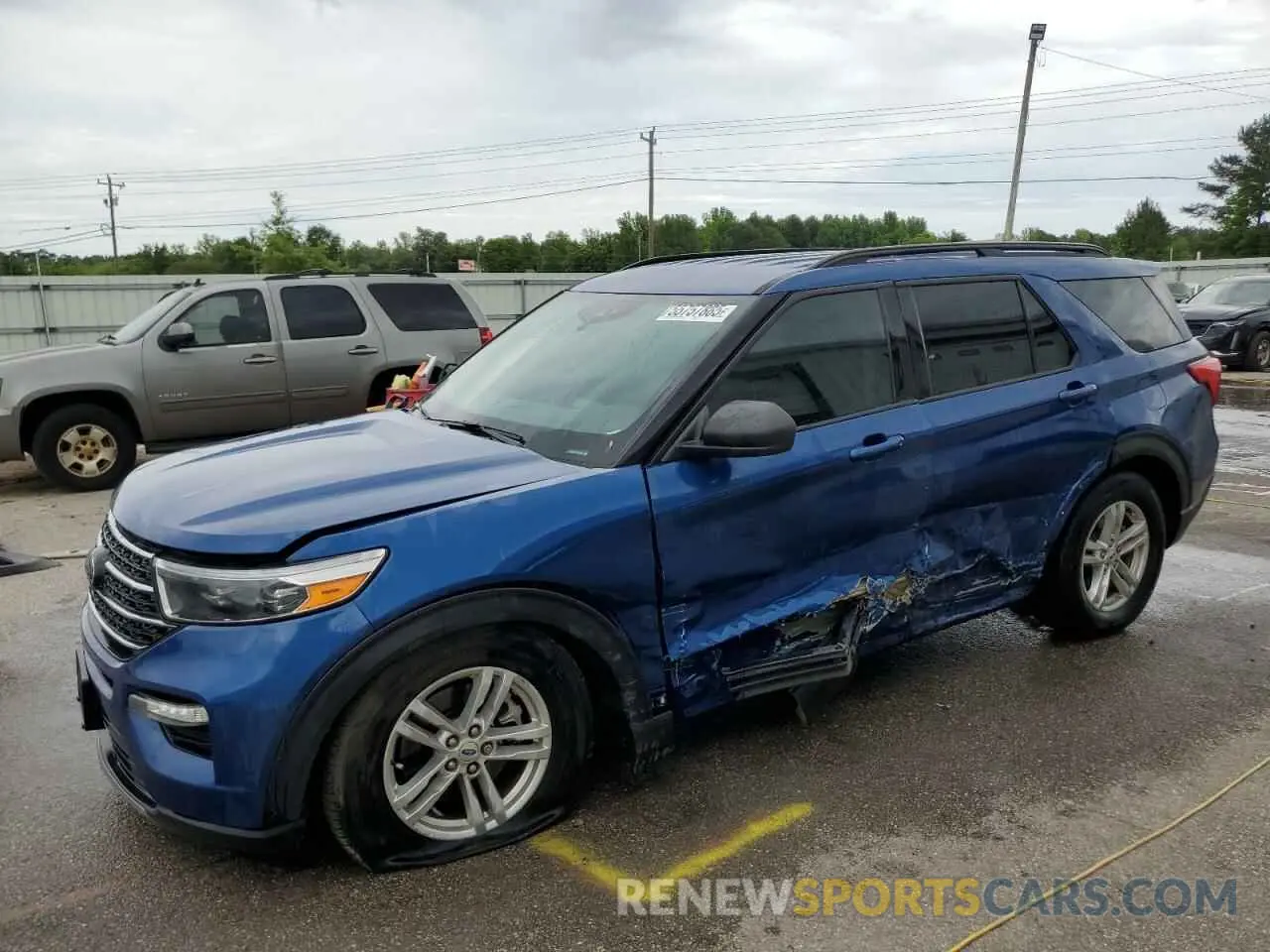 1 Photograph of a damaged car 1FMSK7DH7NGC02324 FORD EXPLORER 2022