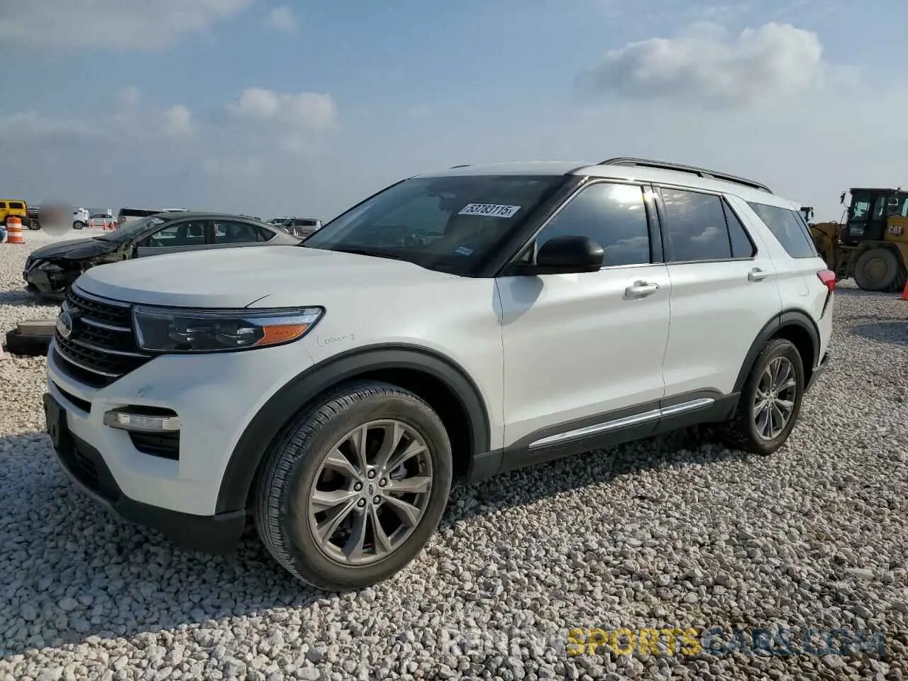 1 Photograph of a damaged car 1FMSK7DH7NGC28406 FORD EXPLORER 2022