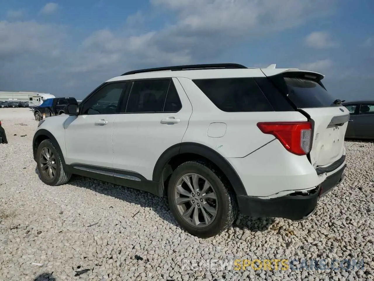 2 Photograph of a damaged car 1FMSK7DH7NGC28406 FORD EXPLORER 2022