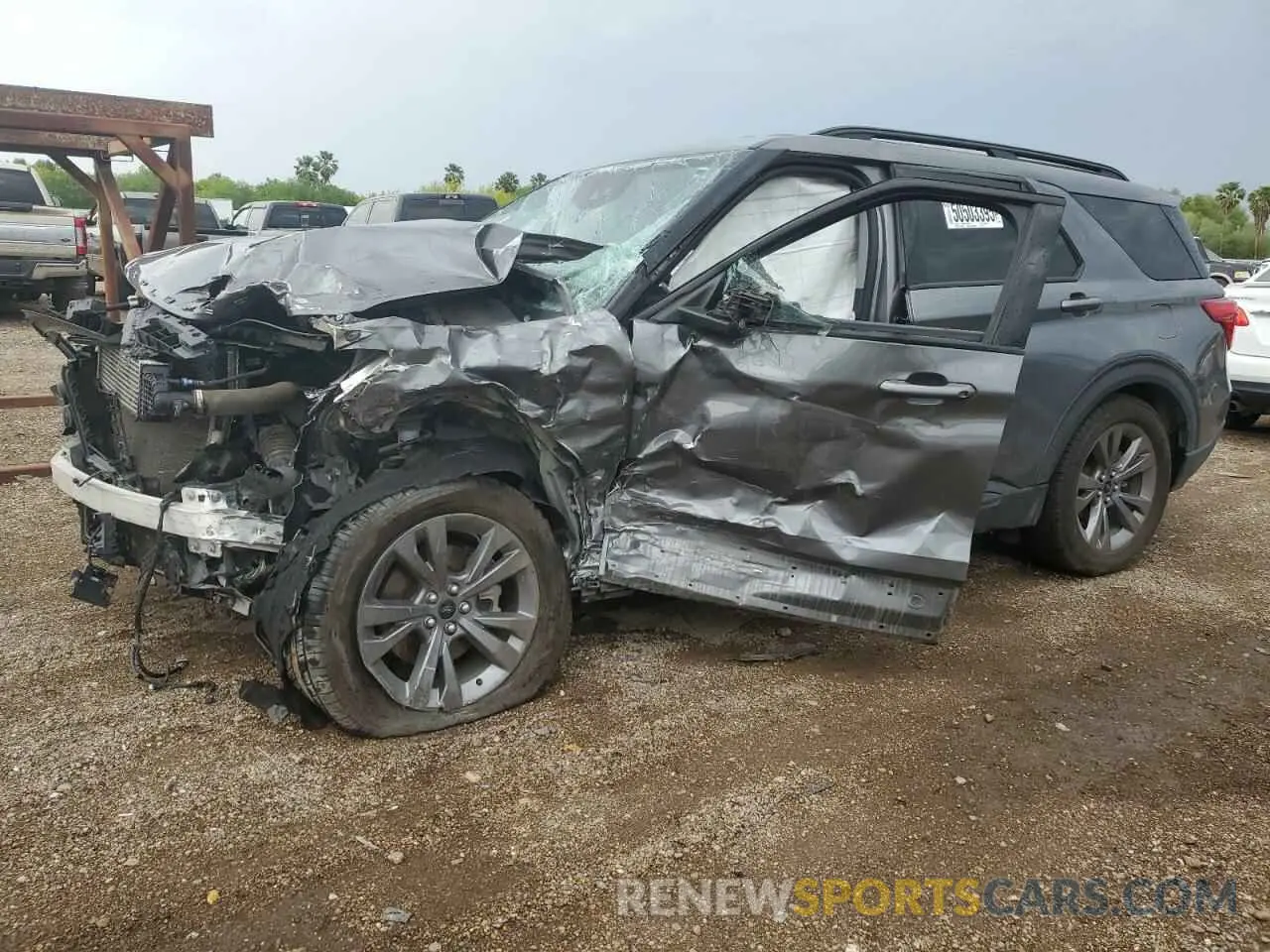 1 Photograph of a damaged car 1FMSK7DH8NGA33169 FORD EXPLORER 2022
