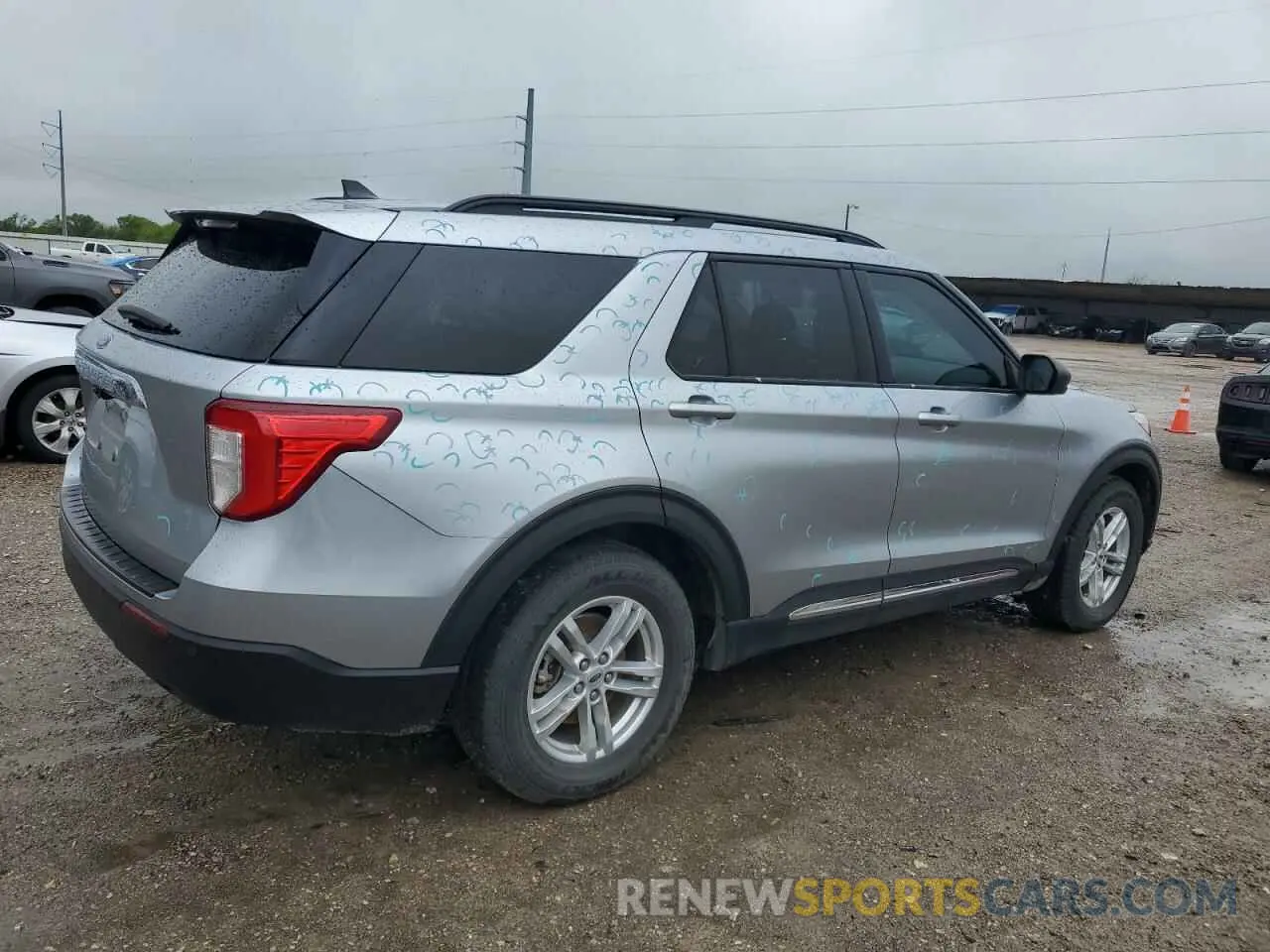 3 Photograph of a damaged car 1FMSK7DH8NGA81304 FORD EXPLORER 2022
