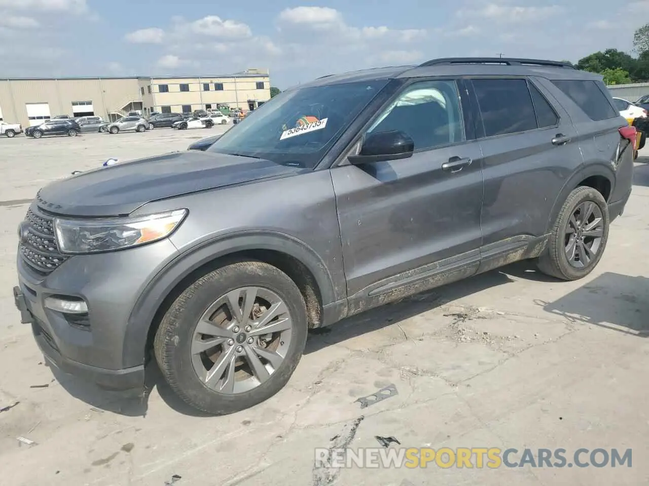 1 Photograph of a damaged car 1FMSK7DH8NGB34292 FORD EXPLORER 2022