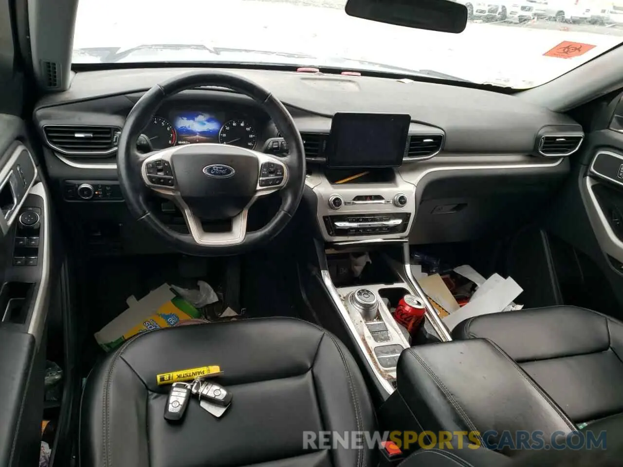 8 Photograph of a damaged car 1FMSK7DH9NGA81828 FORD EXPLORER 2022