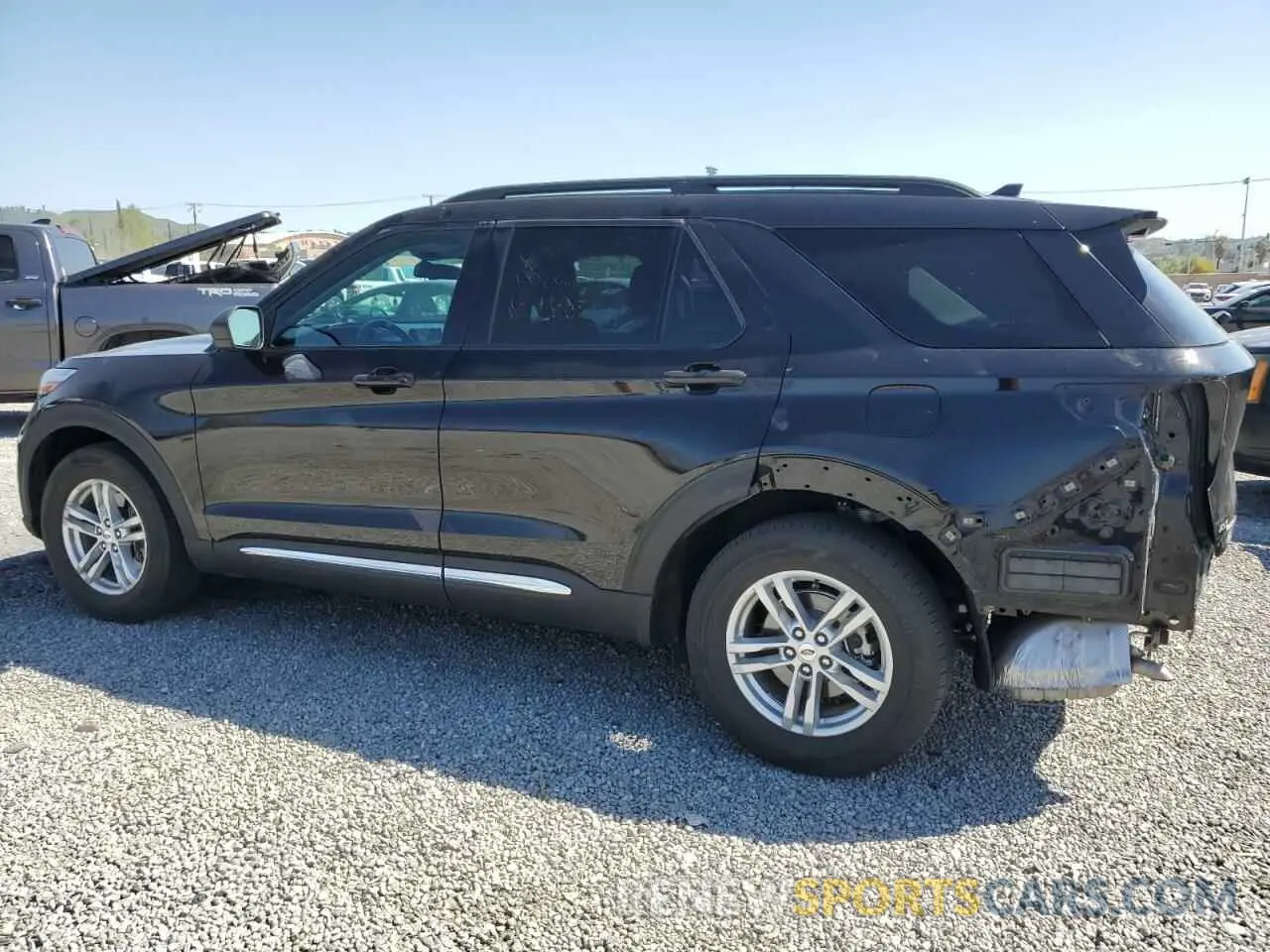 2 Photograph of a damaged car 1FMSK7DH9NGB60710 FORD EXPLORER 2022