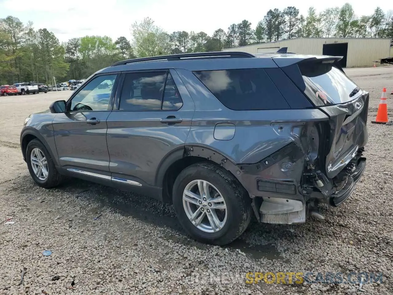 2 Photograph of a damaged car 1FMSK7DH9NGB64322 FORD EXPLORER 2022
