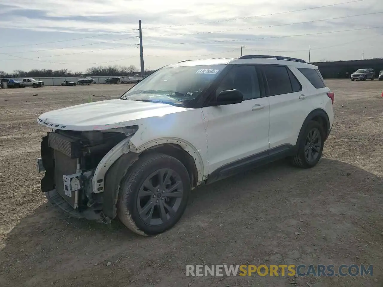 1 Photograph of a damaged car 1FMSK7DHXNGA19113 FORD EXPLORER 2022