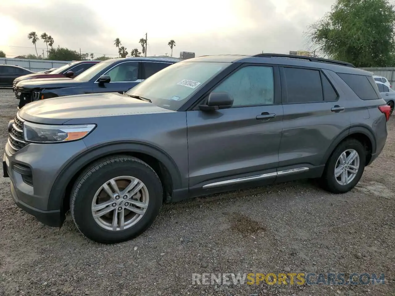 1 Photograph of a damaged car 1FMSK7DHXNGA20715 FORD EXPLORER 2022