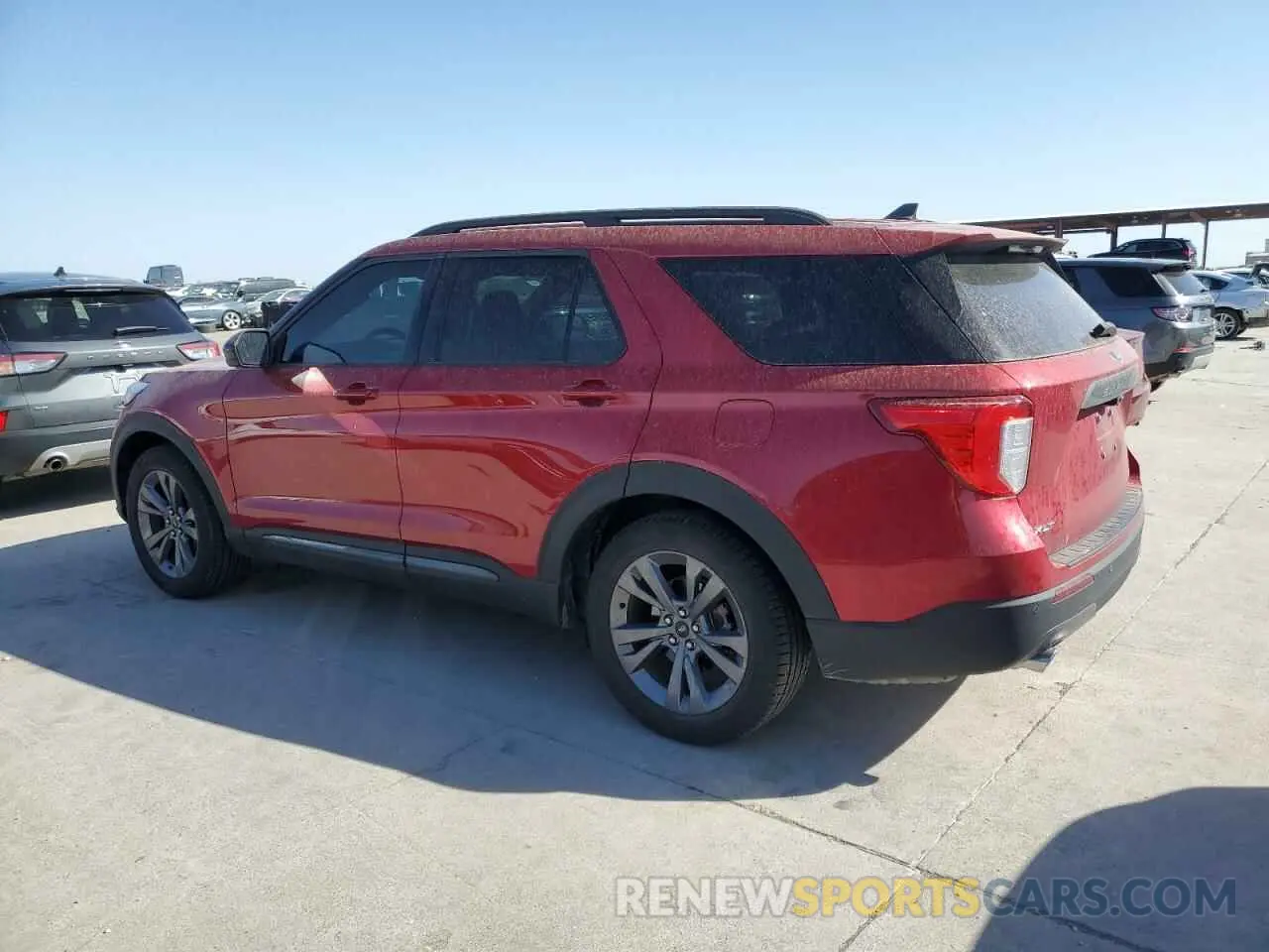 2 Photograph of a damaged car 1FMSK7DHXNGA76072 FORD EXPLORER 2022