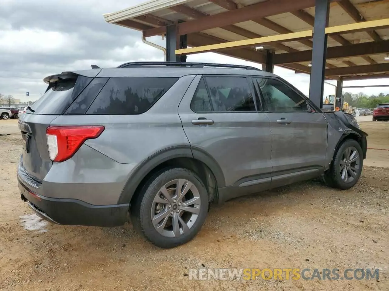 3 Photograph of a damaged car 1FMSK7DHXNGB12505 FORD EXPLORER 2022