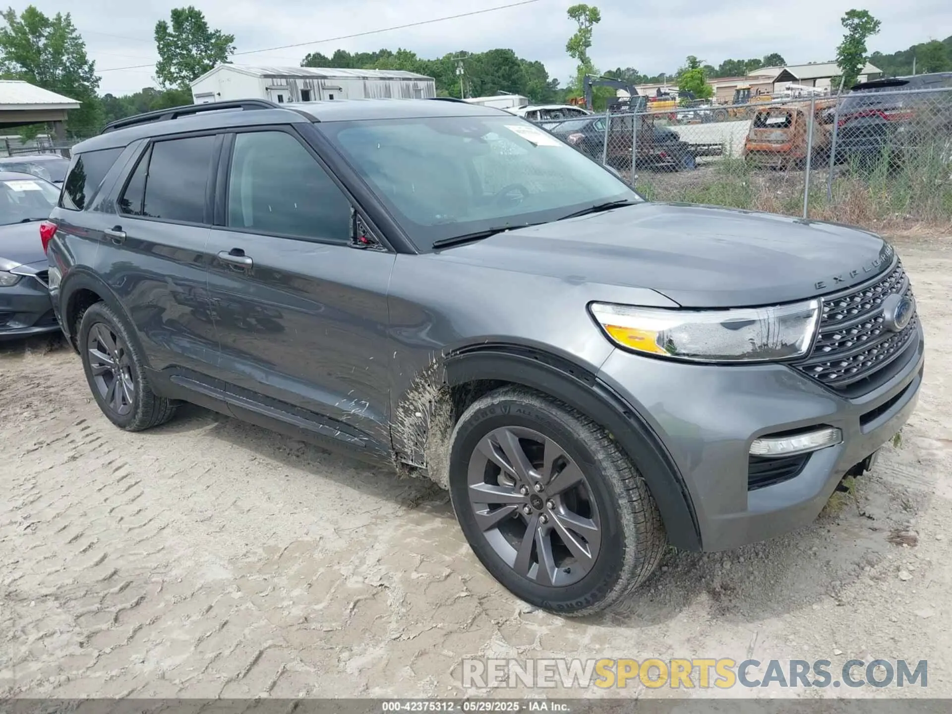 1 Photograph of a damaged car 1FMSK7DHXNGB36481 FORD EXPLORER 2022