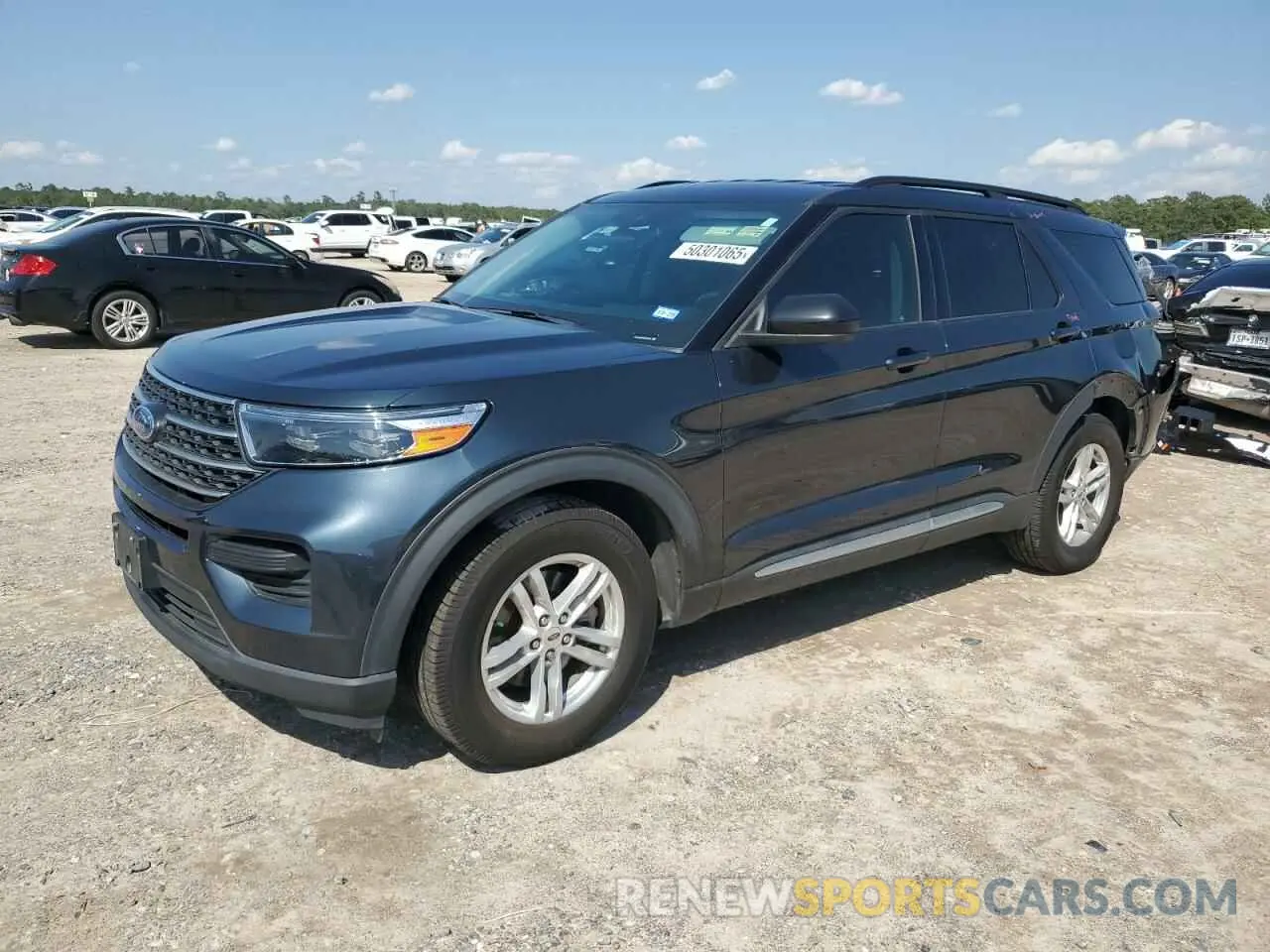 1 Photograph of a damaged car 1FMSK7DHXNGB81341 FORD EXPLORER 2022