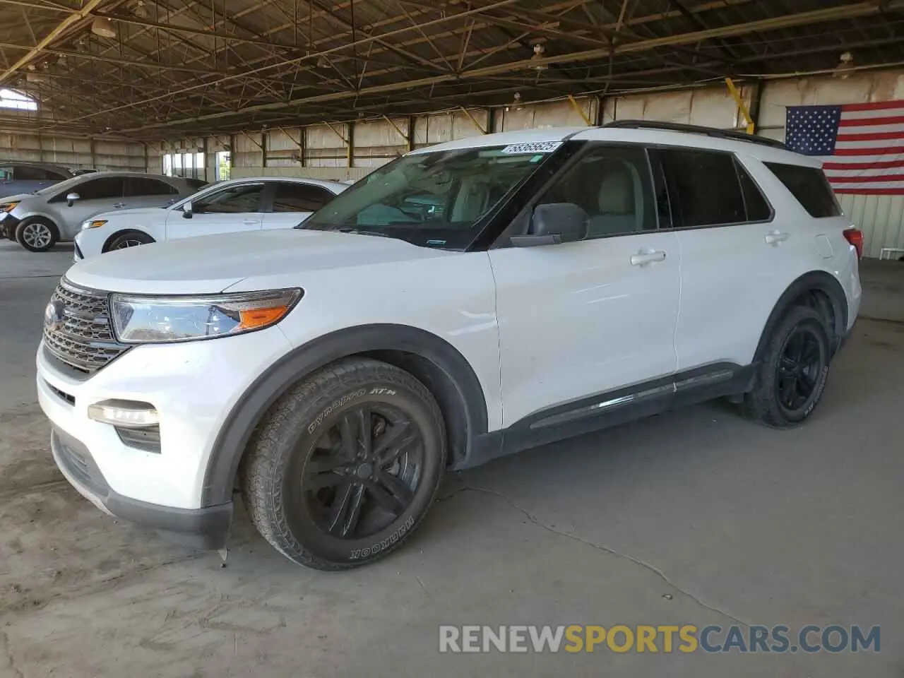 1 Photograph of a damaged car 1FMSK7DHXNGC02432 FORD EXPLORER 2022