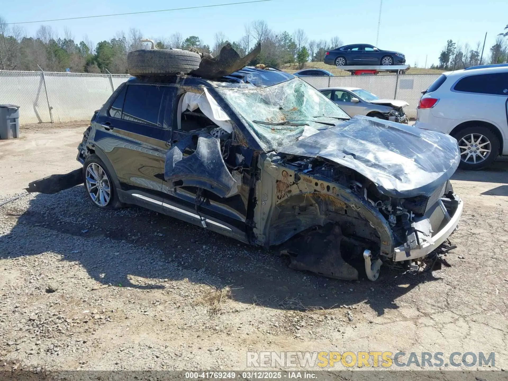 1 Photograph of a damaged car 1FMSK7FH1NGA57116 FORD EXPLORER 2022