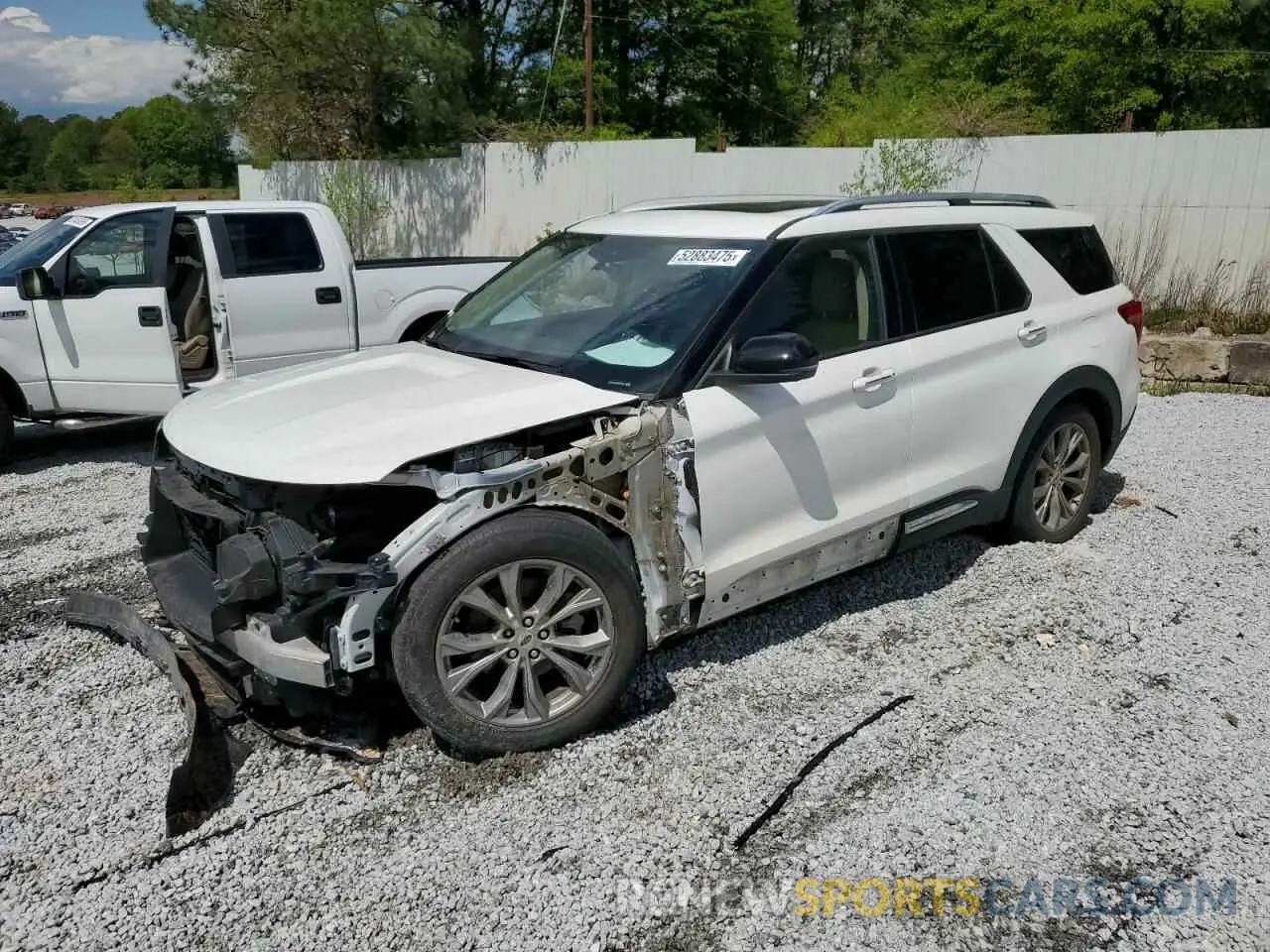 1 Photograph of a damaged car 1FMSK7FH4NGA89073 FORD EXPLORER 2022