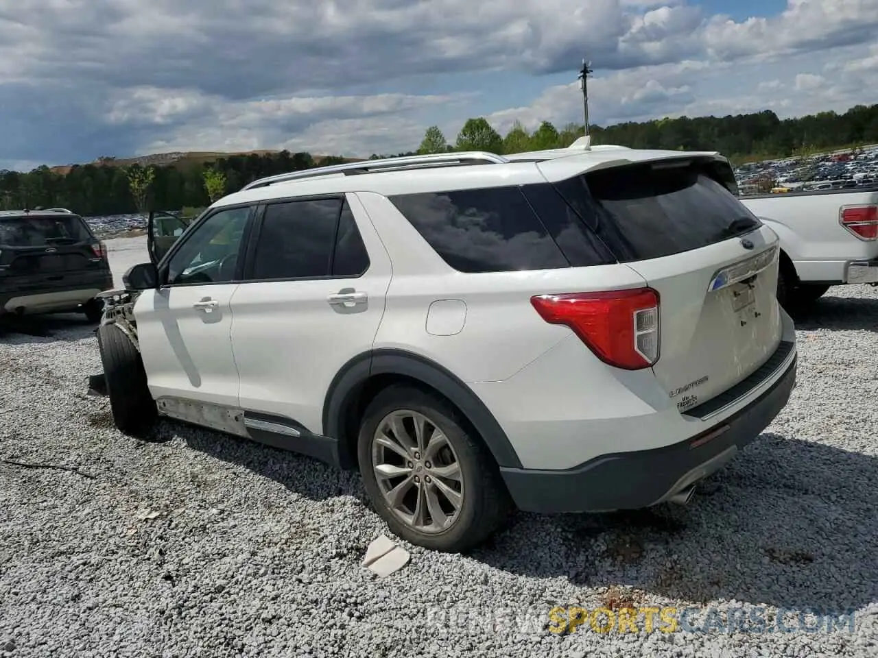 2 Photograph of a damaged car 1FMSK7FH4NGA89073 FORD EXPLORER 2022