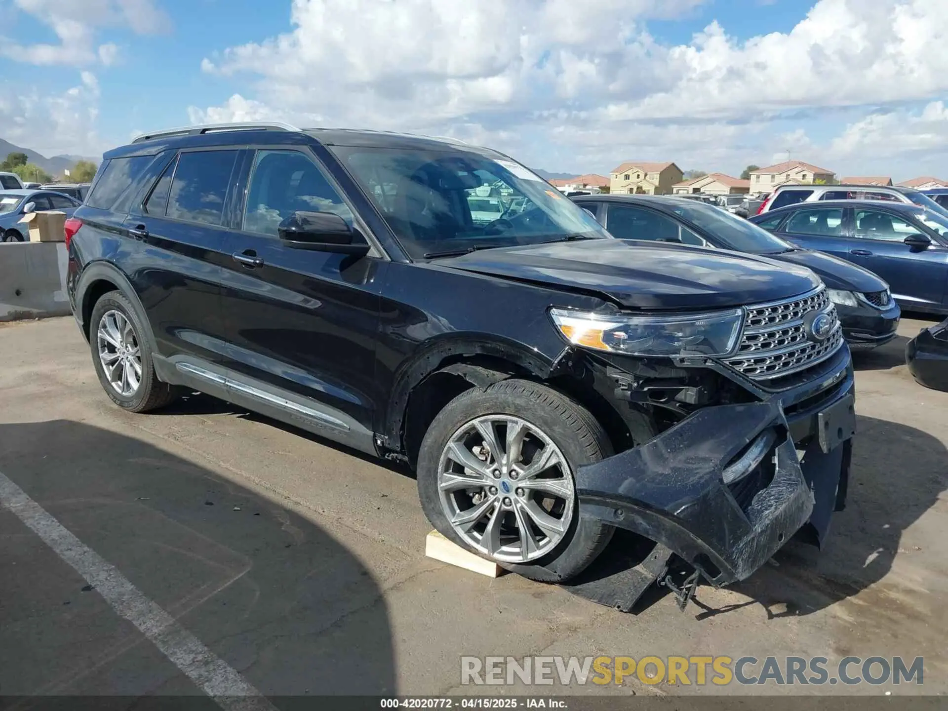 1 Photograph of a damaged car 1FMSK7FH5NGA89311 FORD EXPLORER 2022