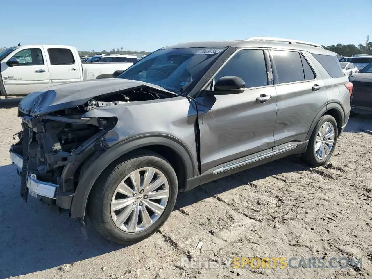 1 Photograph of a damaged car 1FMSK7FHXNGA71290 FORD EXPLORER 2022