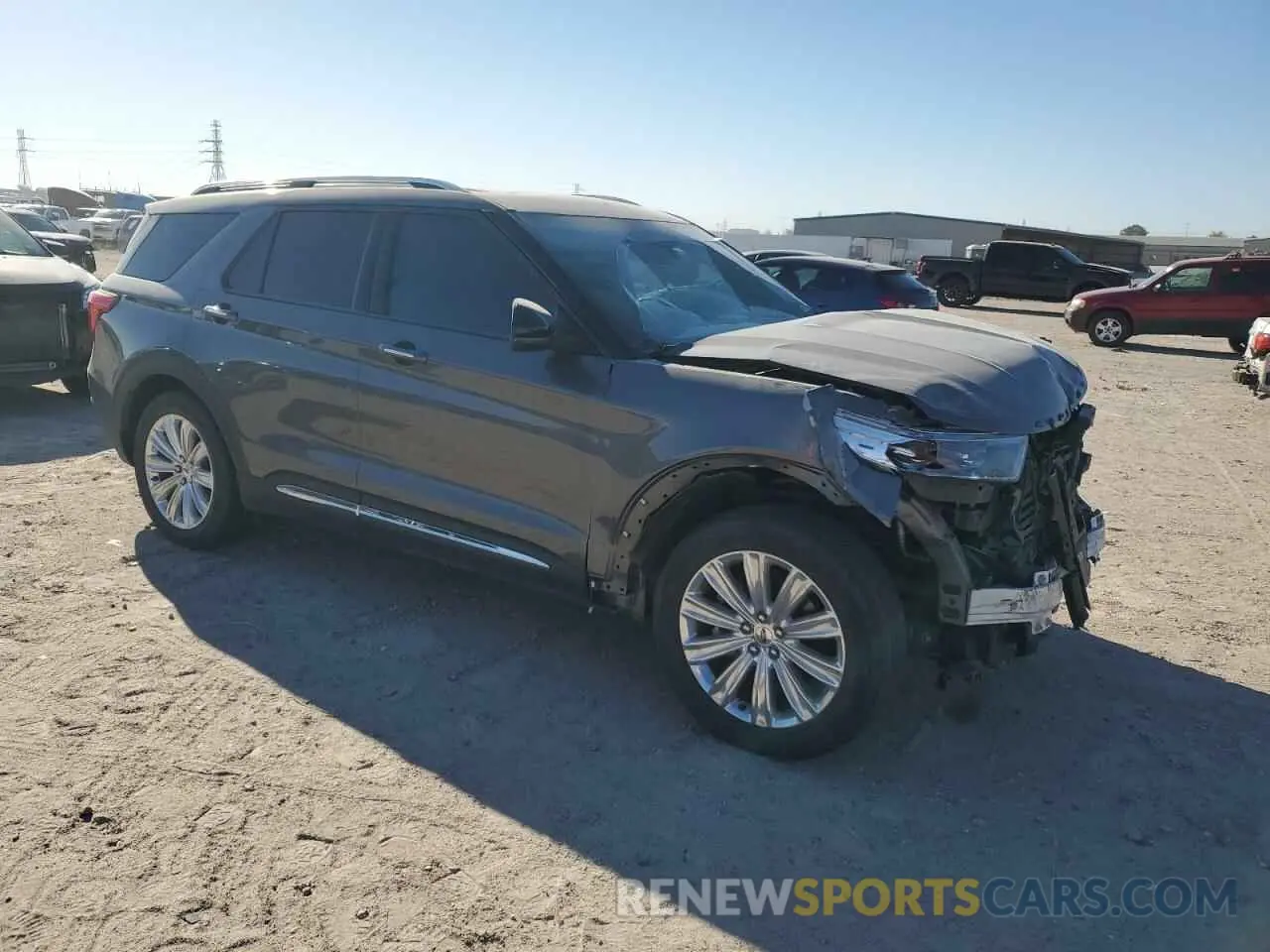 4 Photograph of a damaged car 1FMSK7FHXNGA71290 FORD EXPLORER 2022