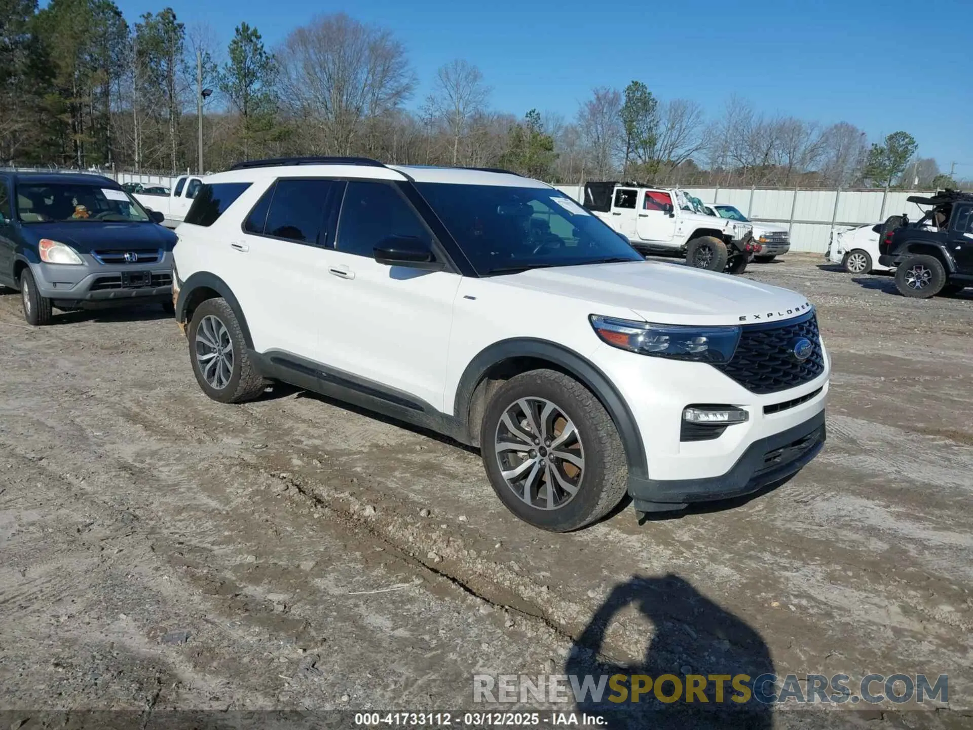 1 Photograph of a damaged car 1FMSK7KH1NGA28074 FORD EXPLORER 2022