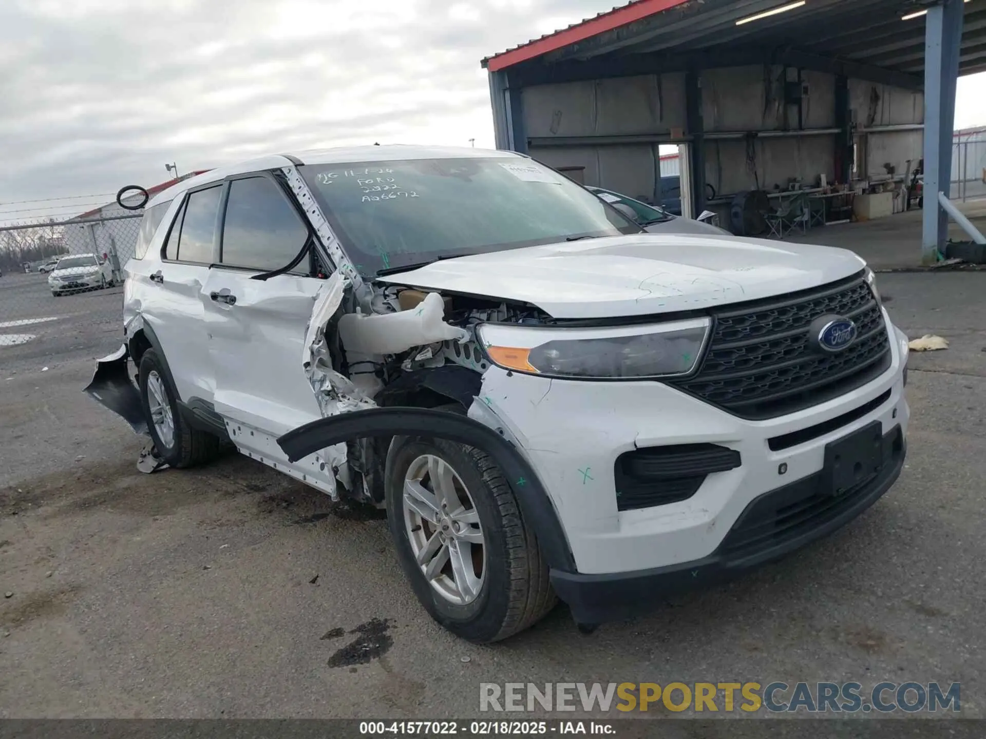 1 Photograph of a damaged car 1FMSK8BB8NGA06672 FORD EXPLORER 2022