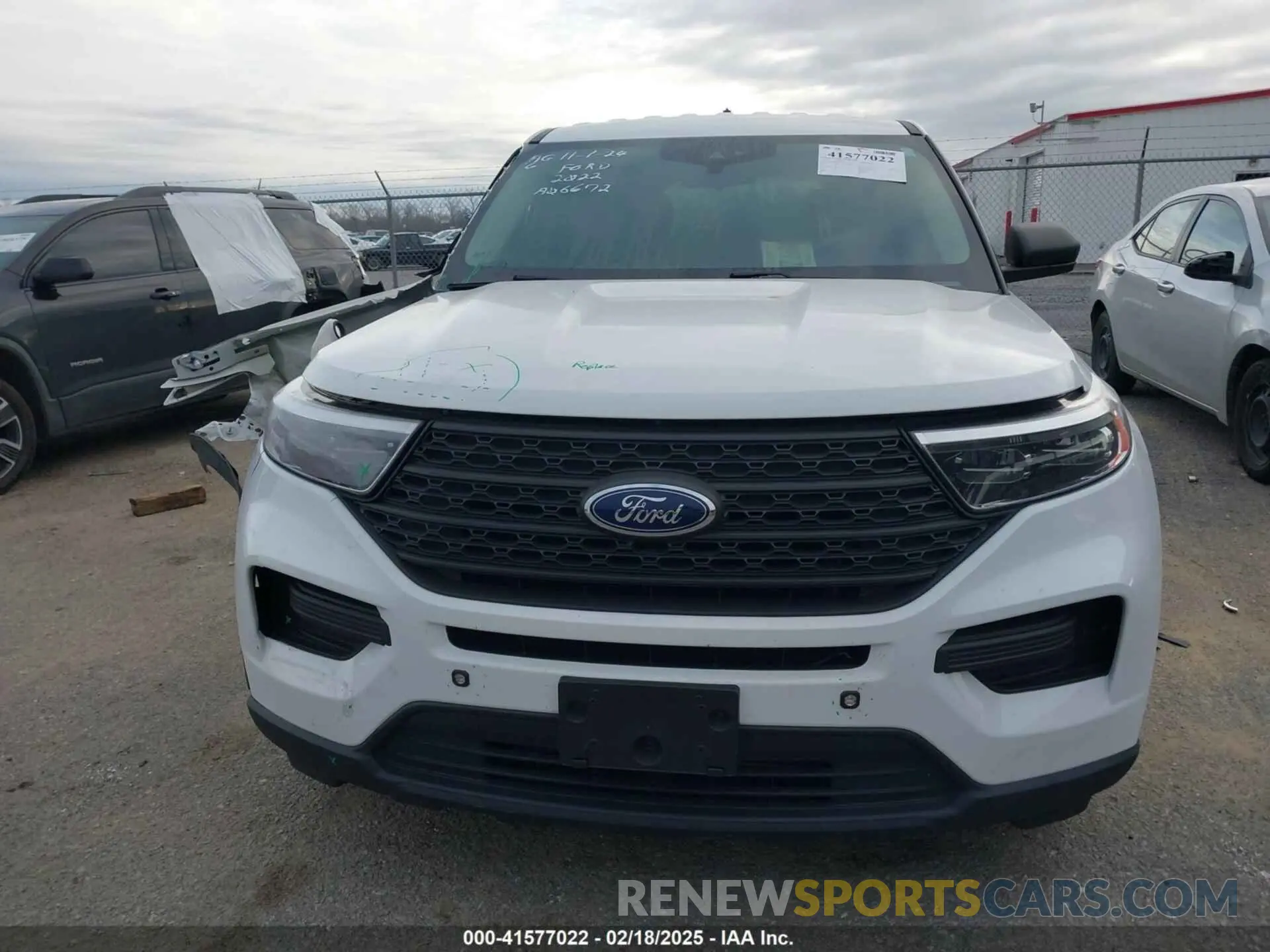 12 Photograph of a damaged car 1FMSK8BB8NGA06672 FORD EXPLORER 2022