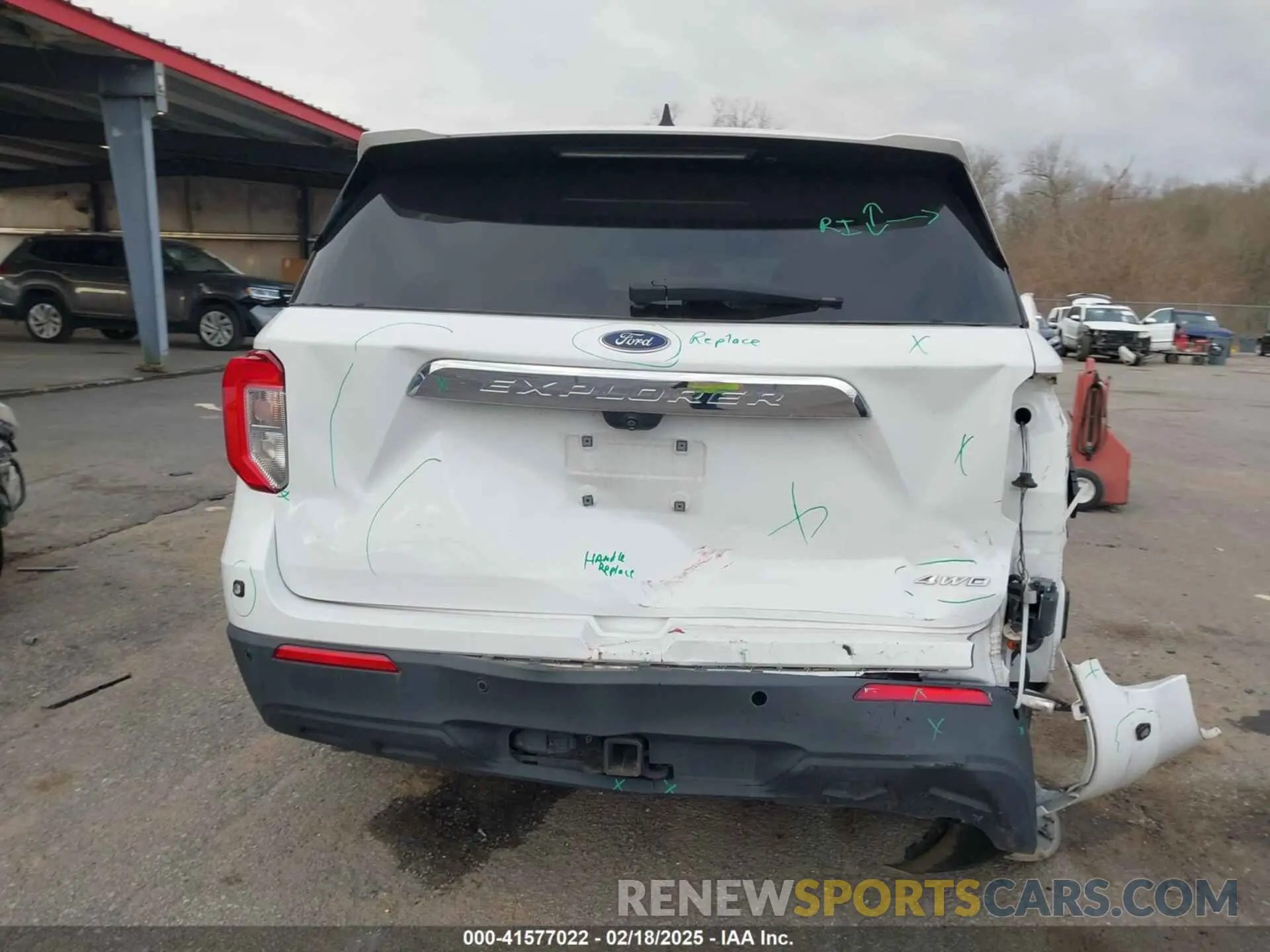 16 Photograph of a damaged car 1FMSK8BB8NGA06672 FORD EXPLORER 2022