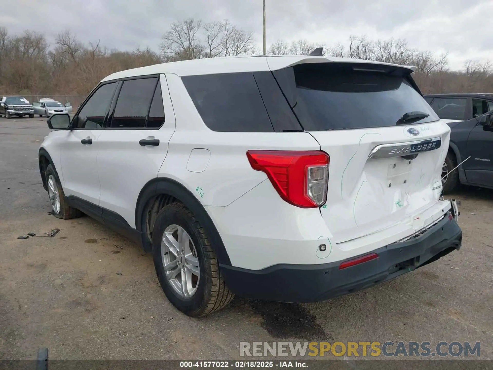 3 Photograph of a damaged car 1FMSK8BB8NGA06672 FORD EXPLORER 2022