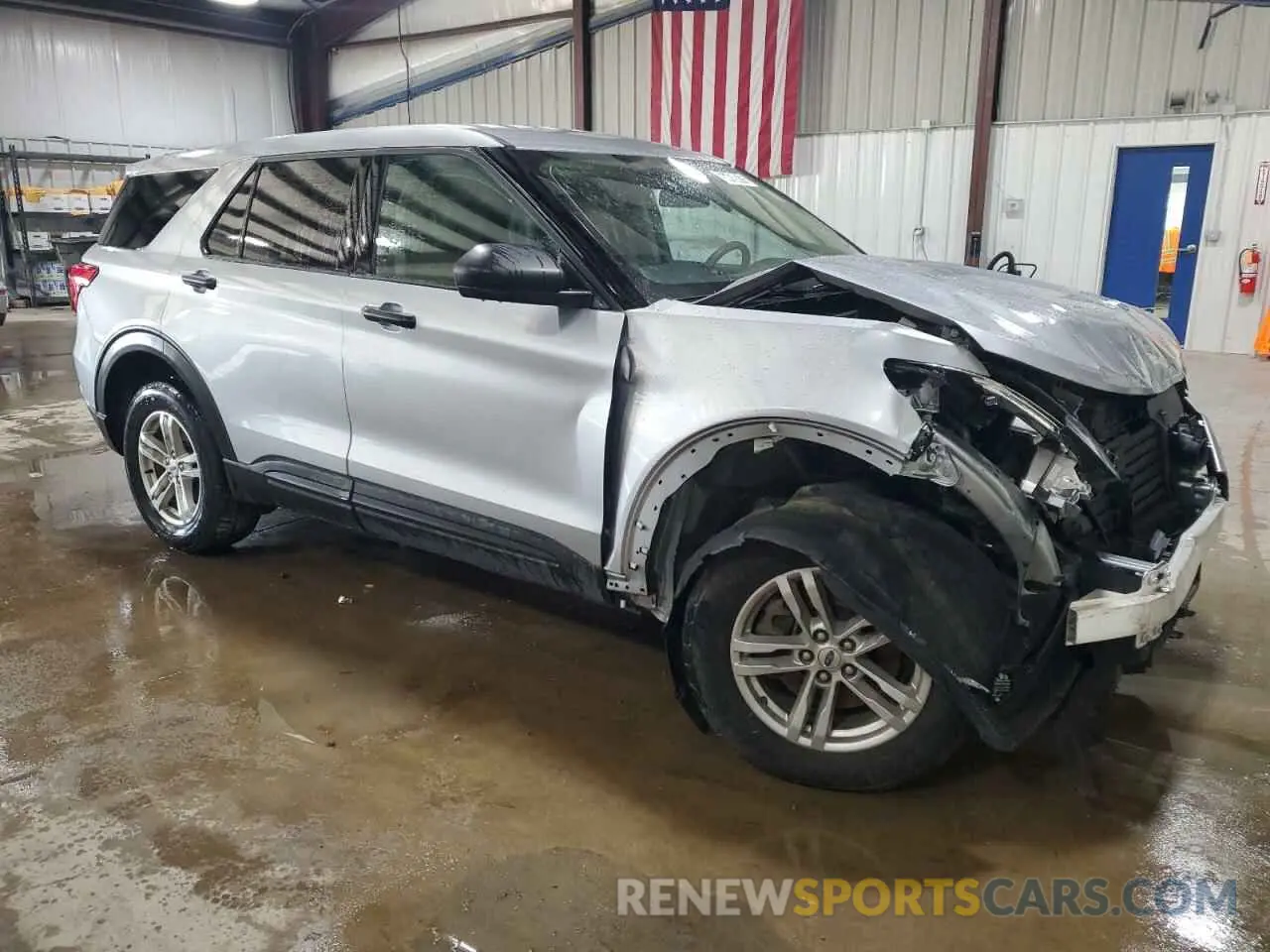 4 Photograph of a damaged car 1FMSK8BH0NGB75542 FORD EXPLORER 2022