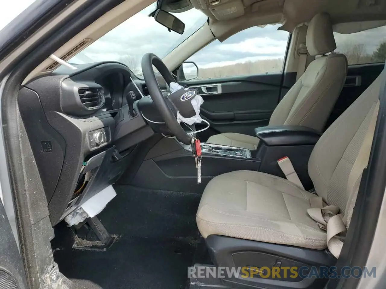 7 Photograph of a damaged car 1FMSK8BH6NGA22261 FORD EXPLORER 2022