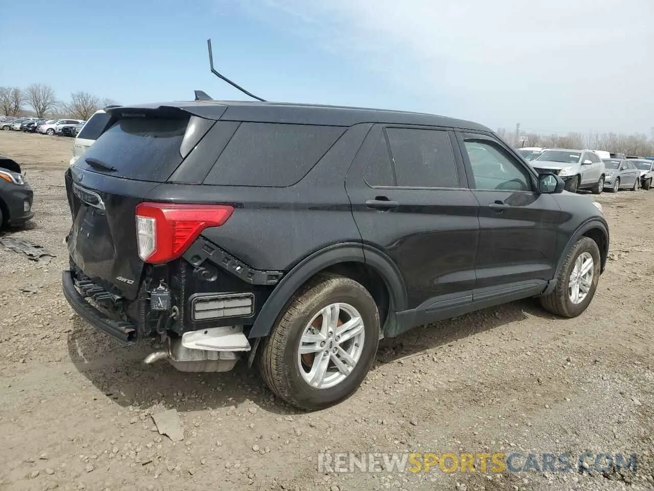 3 Photograph of a damaged car 1FMSK8BH7NGB79670 FORD EXPLORER 2022