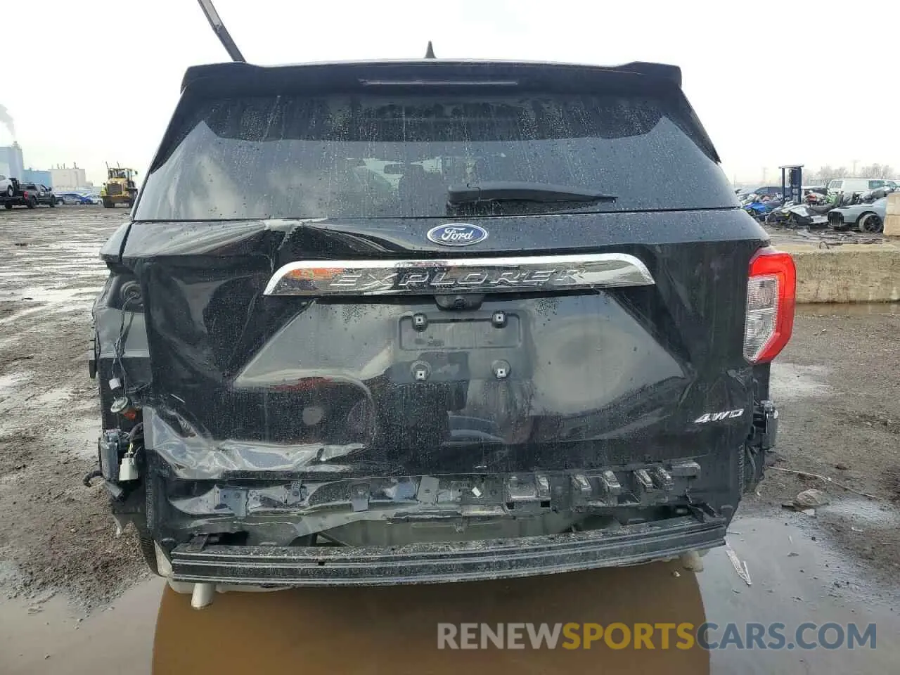6 Photograph of a damaged car 1FMSK8BH7NGB79670 FORD EXPLORER 2022