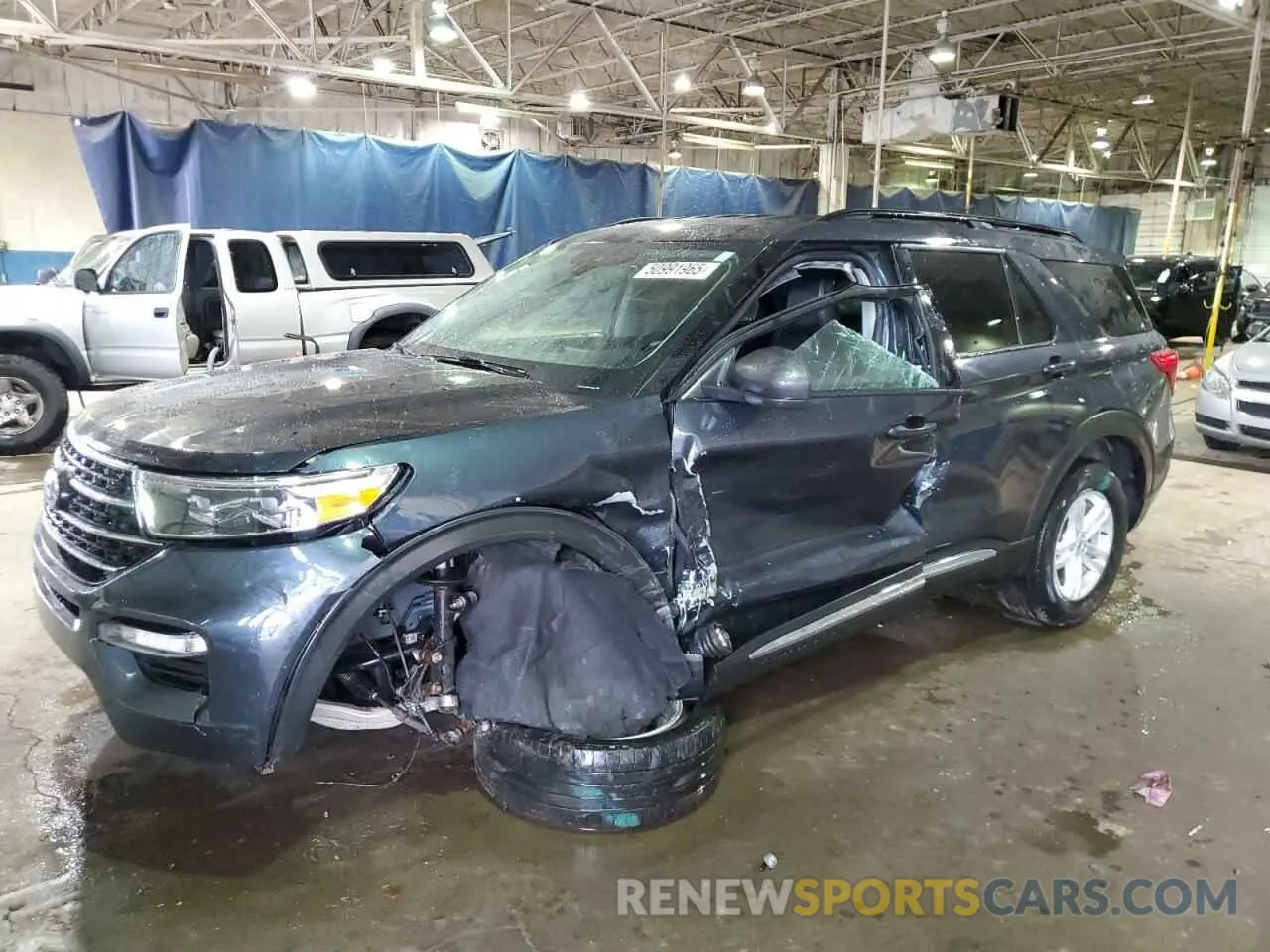 1 Photograph of a damaged car 1FMSK8DH0NGA77074 FORD EXPLORER 2022