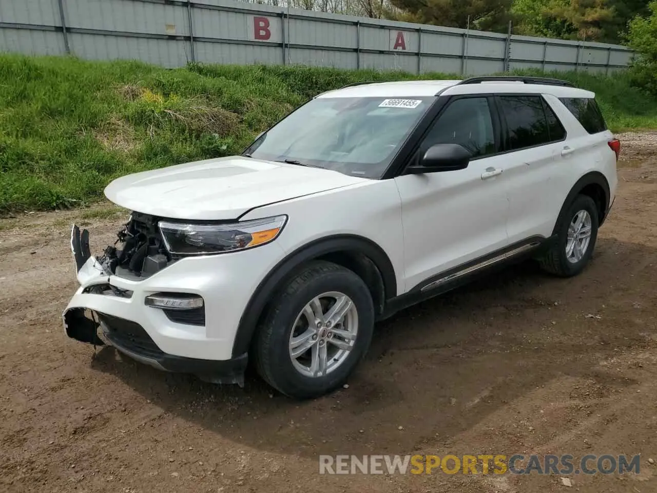 1 Photograph of a damaged car 1FMSK8DH0NGA94280 FORD EXPLORER 2022