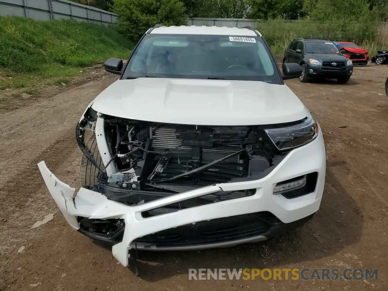 5 Photograph of a damaged car 1FMSK8DH0NGA94280 FORD EXPLORER 2022
