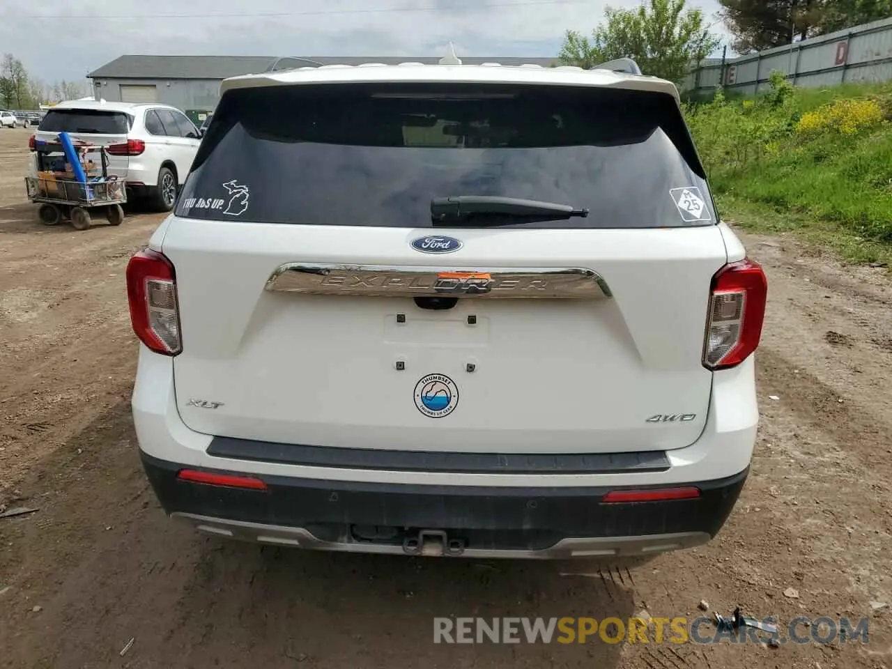 6 Photograph of a damaged car 1FMSK8DH0NGA94280 FORD EXPLORER 2022