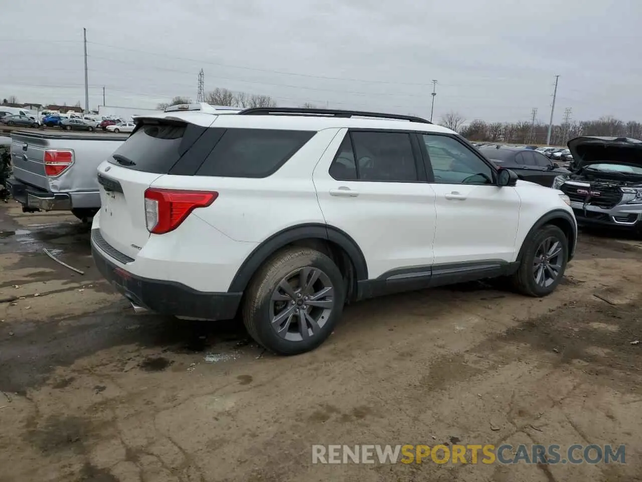 3 Photograph of a damaged car 1FMSK8DH1NGA60526 FORD EXPLORER 2022